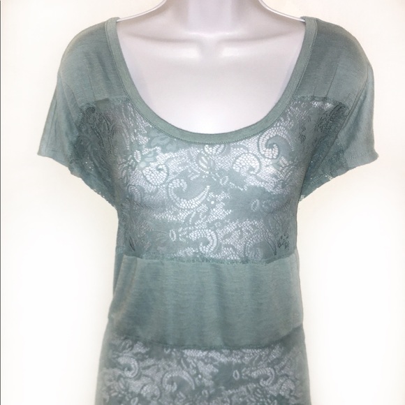 Torrid lace panel dolman top - Picture 2 of 2